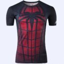 Remera De Manga Corta De Superhéroes De Los Vengadores Iron Man Spiderman Y Capitán América