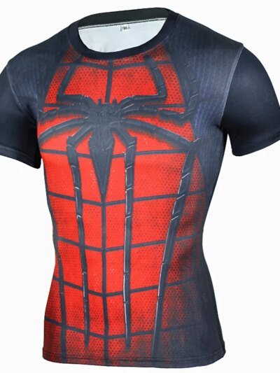 Remera De Compresión 3D Lycra De Crossfit Punisher Para Hombre