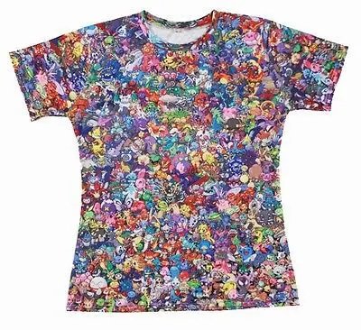 Remera Cosmos De Verano Para Hombre Con Dibujos Animados 3D De Pokémon Remeras Unisex Para Mujer