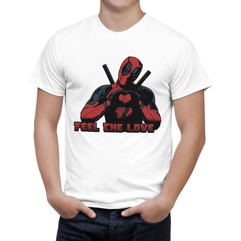 Remera De Cómic Estadounidense De Para Hombre Y Mujer Con La Imagen De Deadpool El Personaje Animado En 3D Más Rudo