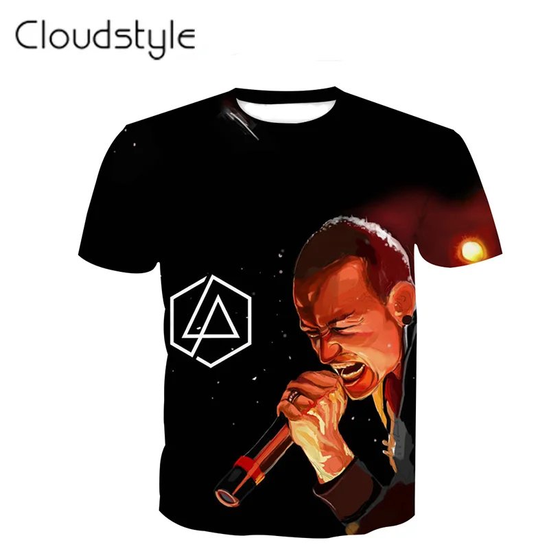 Remera Linkin Park Chester Bennington Con Impresión 3D Para Hombre Y Mujer