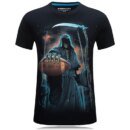 Remera 3D Remera Remera Alrededor De Su Cuello Parka De Hombre Terror Dominante