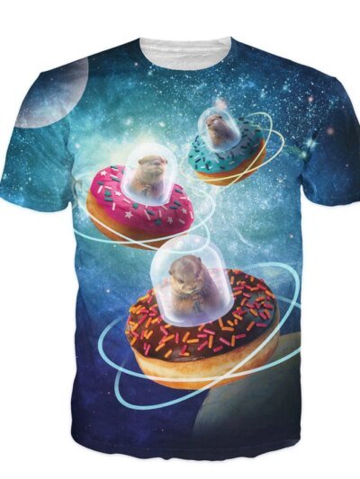 Ropa De Verano Cosmos Remeras Casuales De Cuello Redondo Para Hombre Y Mujer Estilo Hipster 3D