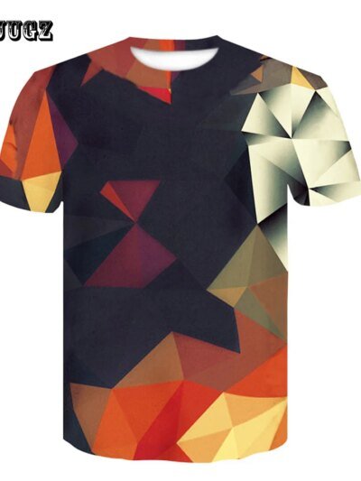 Remera Para Hombre Y Mujer Con Estampado 3D Manga Corta