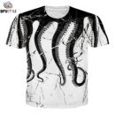 Remeras De Verano Para Hombre Remeras Con Diseño Creativo Estampado Divertidas Remeras De Pulpo Ropa De Calle Para Hombre Remera Casual De