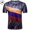 Remera Nacional De Verano Para Hombre Con Bandera 3D Gorra De Manga Corta Y Cuello Redondo
