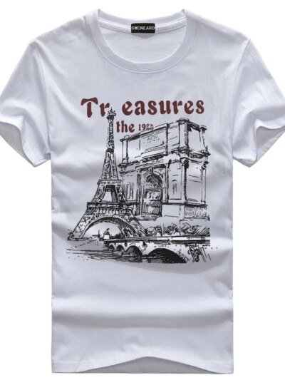 Remera De Verano De Manga Corta Para Hombre Talla Grande