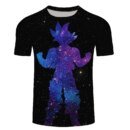 Remera Casual De Manga Corta De Verano Dragon Ball Para Hombre Goku Anime