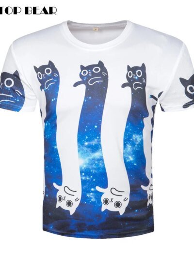 Remeras Estampadas Para Hombre Lindas Y Divertidas Remeras De Manga Corta Con Cuello Redondo Estilo Harajuku Con Dibujos Animados