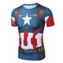 Remera Animada 3D De Marvel Para Hombre Remera De Superman Capitán América