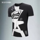 Remera Deportiva Divertida De Estilo Chino 3D Para Verano Para Hombre