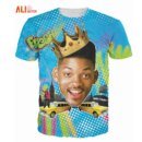 Remera De Verano Con El Estilo Más Atractivo De Will Smith Fresh Prince Bel Air 3D Para Hombre