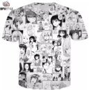 Remeras 3D Ahegao Para Hombre Y Mujer Ropa Urbana De Hip Hop Ropa Informal De Verano De Talla Grande Remeras De Diseño