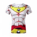 Remera Corta 3D De Dragon Ball Z Vegeta Super Saiyan Goku Piccolo Para Hombre