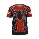 Remera De Superhéroe De Marvel Spider Man Para Hombre Y Mujer Divertida Caricatura En 3D