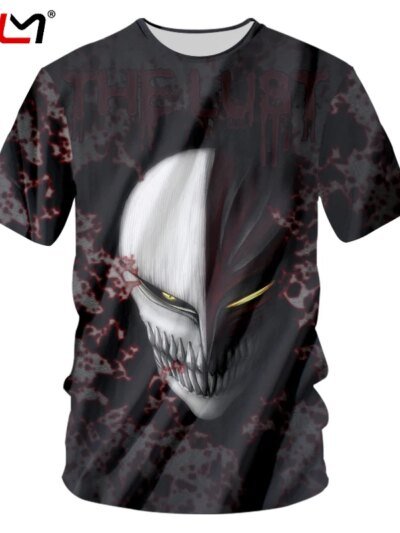 Remera De Verano Para Hombre Con Estampado De Rayas Rojas Blanqueadas Y Blanco Informal Mestizo