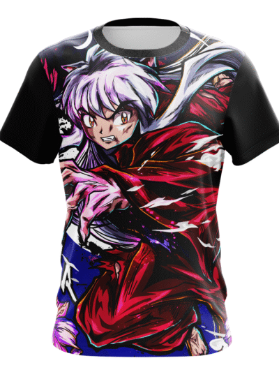 Camiseta Remera Sublimada De Anime Inuyasha
