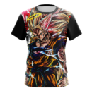 Camiseta Remera Sublimada Goku Ssj 3 Anime Dragon Ball Z