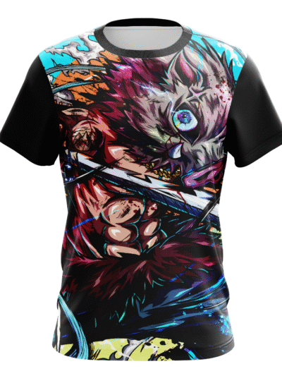 Camiseta Remera Sublimada Inosuke Anime Demon Slayer