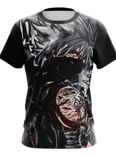 Camiseta Remera Sublimada Kakashi Anbu Anime Naruto