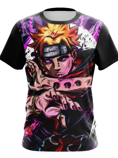 Camiseta Remera Sublimada Pain Anime Naruto Shippuden