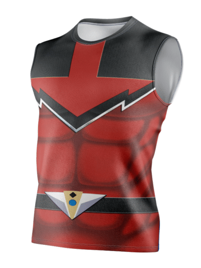 Camiseta Remera Sublimada Power Rangers Time Force Red Ranger
