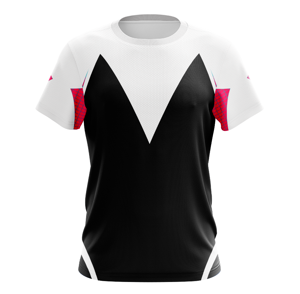 Camiseta Remera Sublimada Spider Gwen Aranhaverso
