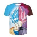 Dragon Ball Z Super Saiyan Vegeta Clásico 3D Diversión Casual Se Busca Hombres