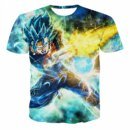 Remeras De Manga Corta Estilo Casual Para Hombre Con Estampado 3D De Dragon Ball