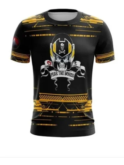 Camiseta Remera Sublimada Robotech Skull Talla Extra
