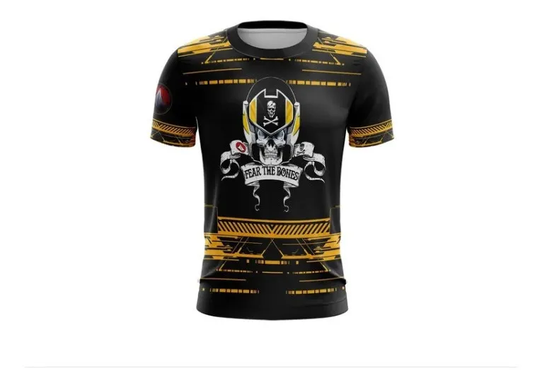 Camiseta Remera Sublimada Robotech Skull Talla Extra