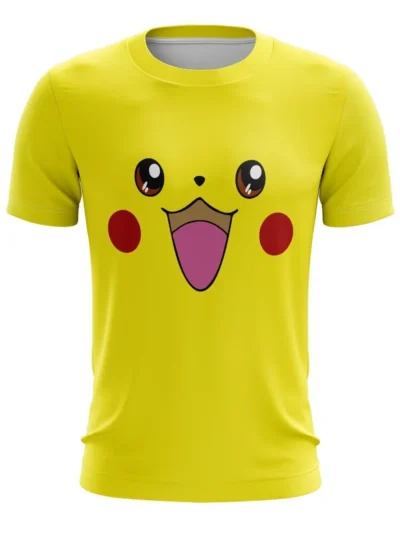 Camiseta Remera Sublimada Pikachu