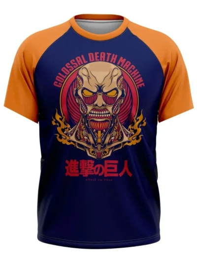 Camiseta Remera Sublimada Tallas Extra Attack On Titan