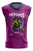 Camiseta Remera Sublimada Sin Manga Talla Extra Doctor Octopus