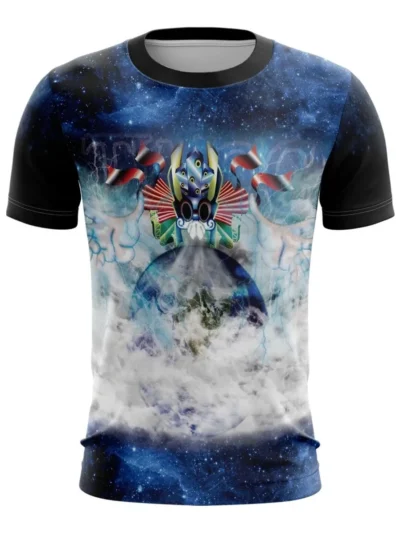 Camiseta Remera Sublimada Talla Extra Tlaloc