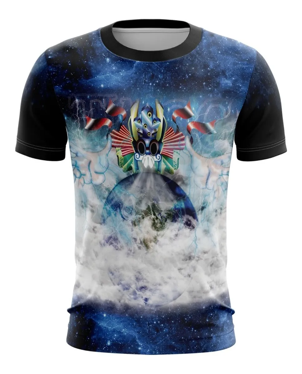 Camiseta Remera Sublimada Talla Extra Tlaloc