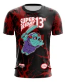 Camiseta Remera Sublimada Super Friday 13 Bros Talla Extra