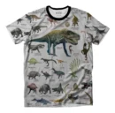 Camiseta Remera Sublimada Adulto Dinosaurios Book Parque Jurasico