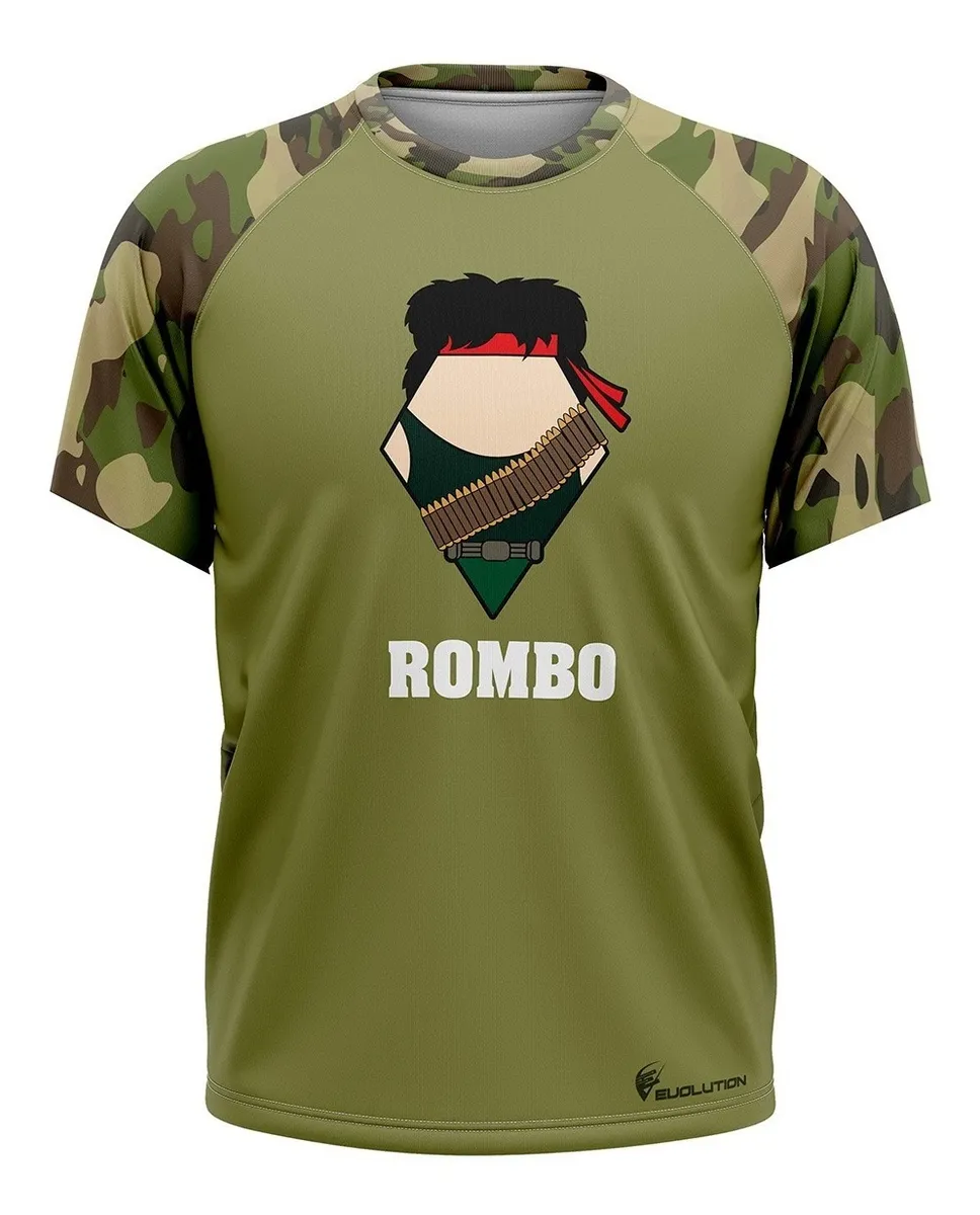 Camiseta Remera Sublimada Rambo