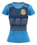 Camiseta Remera Sublimada Zootopia Traje Judy Corte Dama