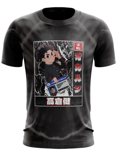 Camiseta Remera Sublimada Yo Soy Okarun Dandadan Talla Extra