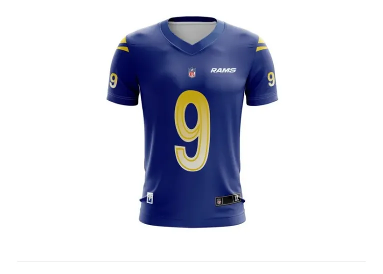 Camiseta Remera Sublimada Rams Infantil