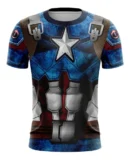 Camiseta Remera Sublimada Capitán América