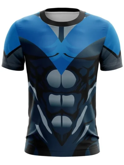 Camiseta Remera Sublimada Nightwing Infantil