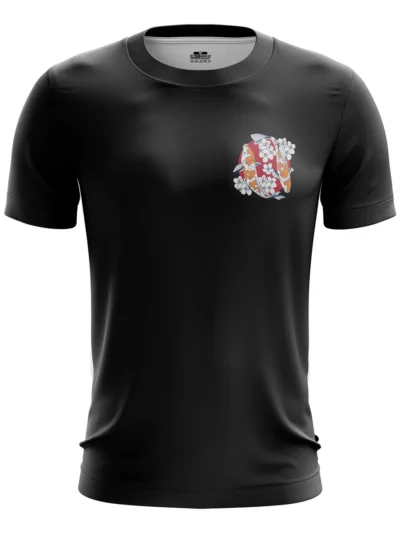 Camiseta Remera Sublimada Infantil Peces Koi