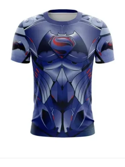 Camiseta Remera Sublimada Batman Vs Superman
