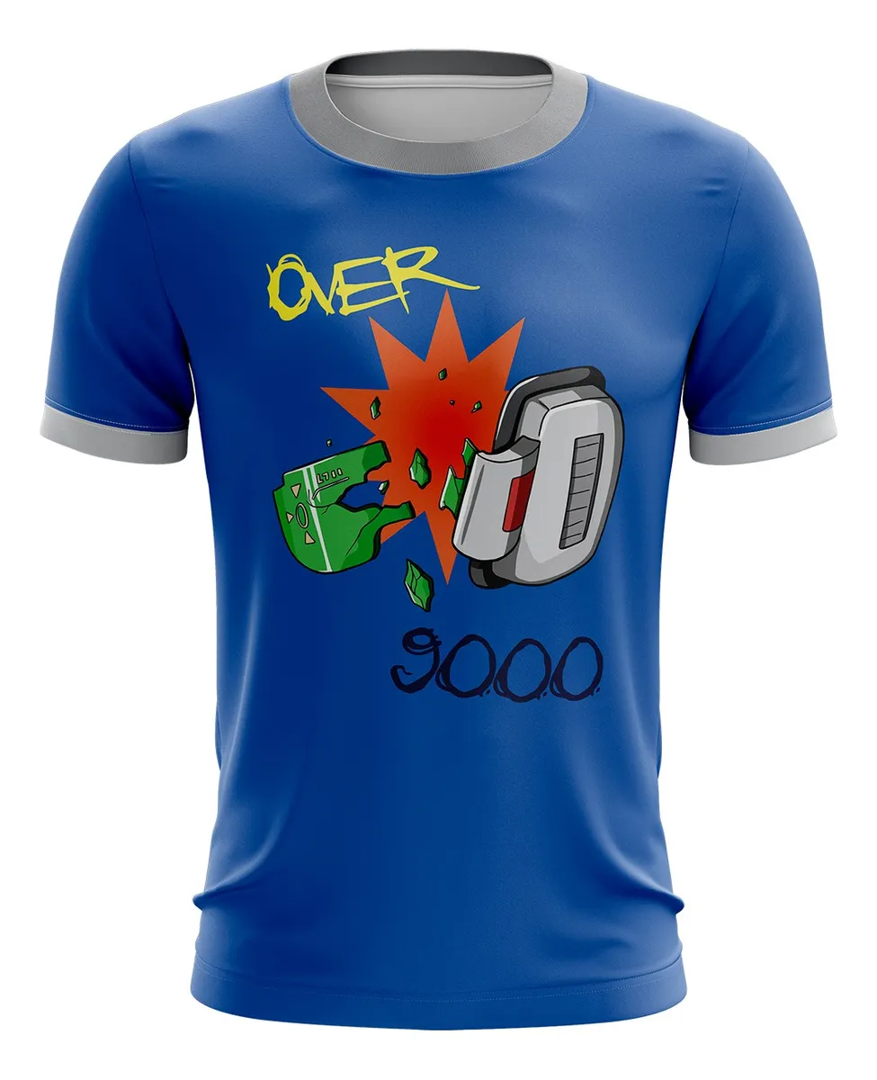Camiseta Remera Sublimada Vegeta Over 9000