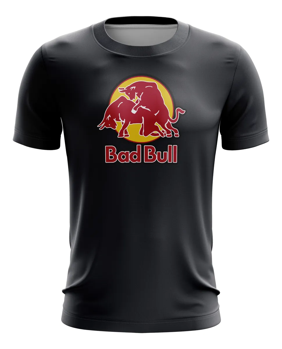 Camiseta Remera Sublimada Talla Extra Bad Bull