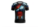 Camiseta Remera Sublimada Pegaso Armadura Infantil