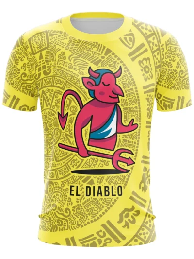 Camiseta Remera Sublimada Lotería El Diablo Infantil